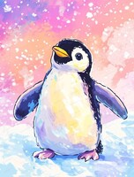 Мастер-класс для детей "Пингвинёнок"