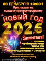Праздничная шоу-программа «Новый год 2026»