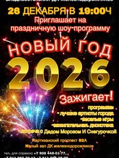 Праздничная шоу-программа «Новый год 2026»