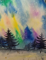 Мастерская выходного дня. Мастер-класс "Северное сияние"