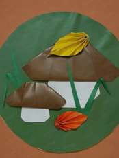 Детский час в музее. Мастер-класс "Грибы"