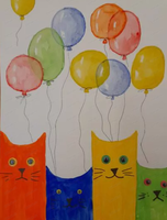 Проект "Юный художник". Мастер-класс "Воздушные шары"