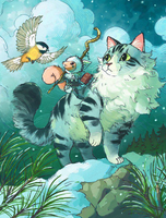 Мастер‑класс по аниме "Кот"