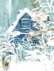 Мастер‑класс "Зимняя сказка: домик в снегу"