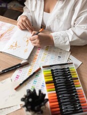 Занятия "Скетчинг" для подростков и взрослых от 16 лет