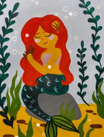 Детский час в музее. Мастер-класс "Русалочка"