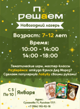 Новогодний лагерь