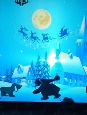 Театр теней. Мастер-класс «Маленький Дед Мороз»