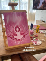 Мастер-класс по рисованию картины-аффирмации