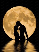 Арт-встреча "Рисуем пару на фоне луны"
