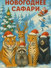 Новогодний тур «Сафари парк + Штыковские пруды»