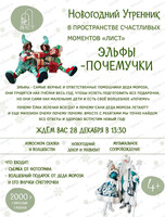 Новогодний утренник "Эльфы Почемучки"