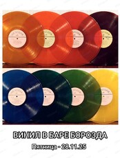 Винил в баре "Борозда"