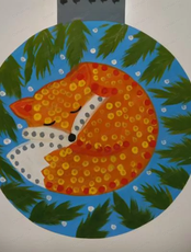 Детский час в музее. Мастер-класс "Лисичка"