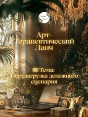 Арт-терапевтический ланч "Перезагрузка денежного сценария" от CreativeSoul
