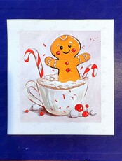 Мастер-класс по живописи гуашью «Пряник»