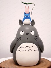 Мастер-класс по лепке из пластилина "Тоторо"