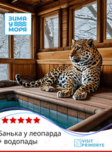 Тур «Банька у леопарда + водопады»