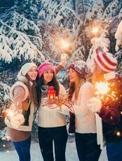 Девичник в шале с камином