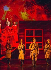 Спектакль "А зори здесь тихие". ПОКАЗ ДЛЯ ШКОЛЬНИКОВ И СТУДЕНТОВ на сцене ОДОРА