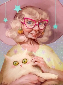 Мастер‑класс "Портрет дамы с котом"