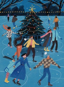 Мастер‑класс "Зимний каток: фигуры в движении"