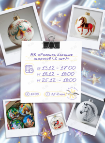 Мастер-класс «Роспись ёлочных шариков»