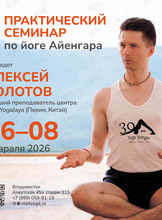 Практический семинар по Айенгар йоге