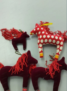 Мастер-класс по шитью новогодней лошадки