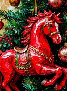 Мастер-класс по маслу "2026 - год огненной лошади"