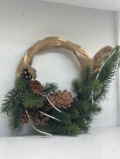 Мастер-класс «Новогодний венок»