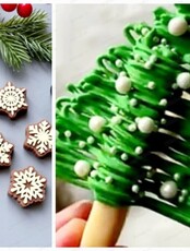 Экскурсия в "Творческую мастерскую Деда Мороза". Мастер-класс "Снежинка и елочка из шоколада"