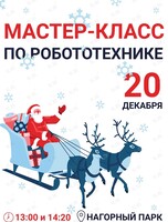 Новогодний мастер-класс по робототехнике