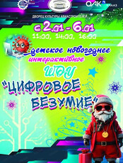 Детское интерактивное новогоднее шоу "Цифровое безумие"