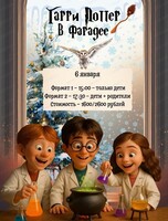 Мастер-класс "Гарри Поттер в Фарадее" для детей от 6 до 12 лет