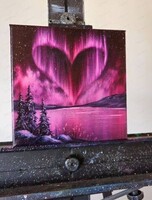 Мастер-класс акрилом "Северные чувства"