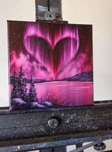 Мастер-класс акрилом "Северные чувства"