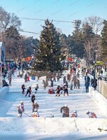 Народный каток на набережной