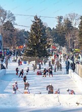 Народный каток на набережной