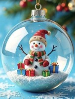 Мастер-класс по лепке из пластилина "Новогодний шар"