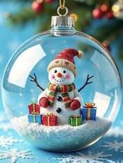 Мастер-класс по лепке из пластилина "Новогодний шар"