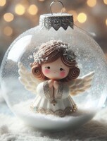 Мастер-класс по лепке из пластилина "Ангел в шаре"