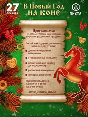 Развлекательная программа "В Новый год на коне"