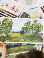 Занятия для детей от 8 до 12 лет "Основы живописи и рисунка"