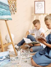 Занятия для подростков и взрослых от 14 лет "Живопись маслом"