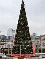 Открытие новогоднего городка