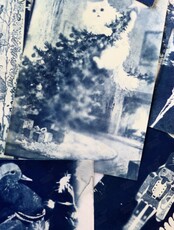 Мастер-класс «Новогодняя цианотипия»