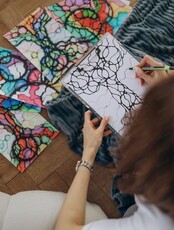 Мастер-класс по нейрографике "Про мечту, большую цель, желание"