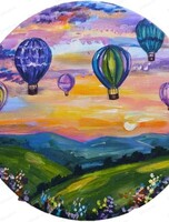 Мастер-класс по акрилу "Мечтай"