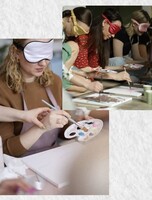 Арт-практика "Рисование закрытыми глазами"